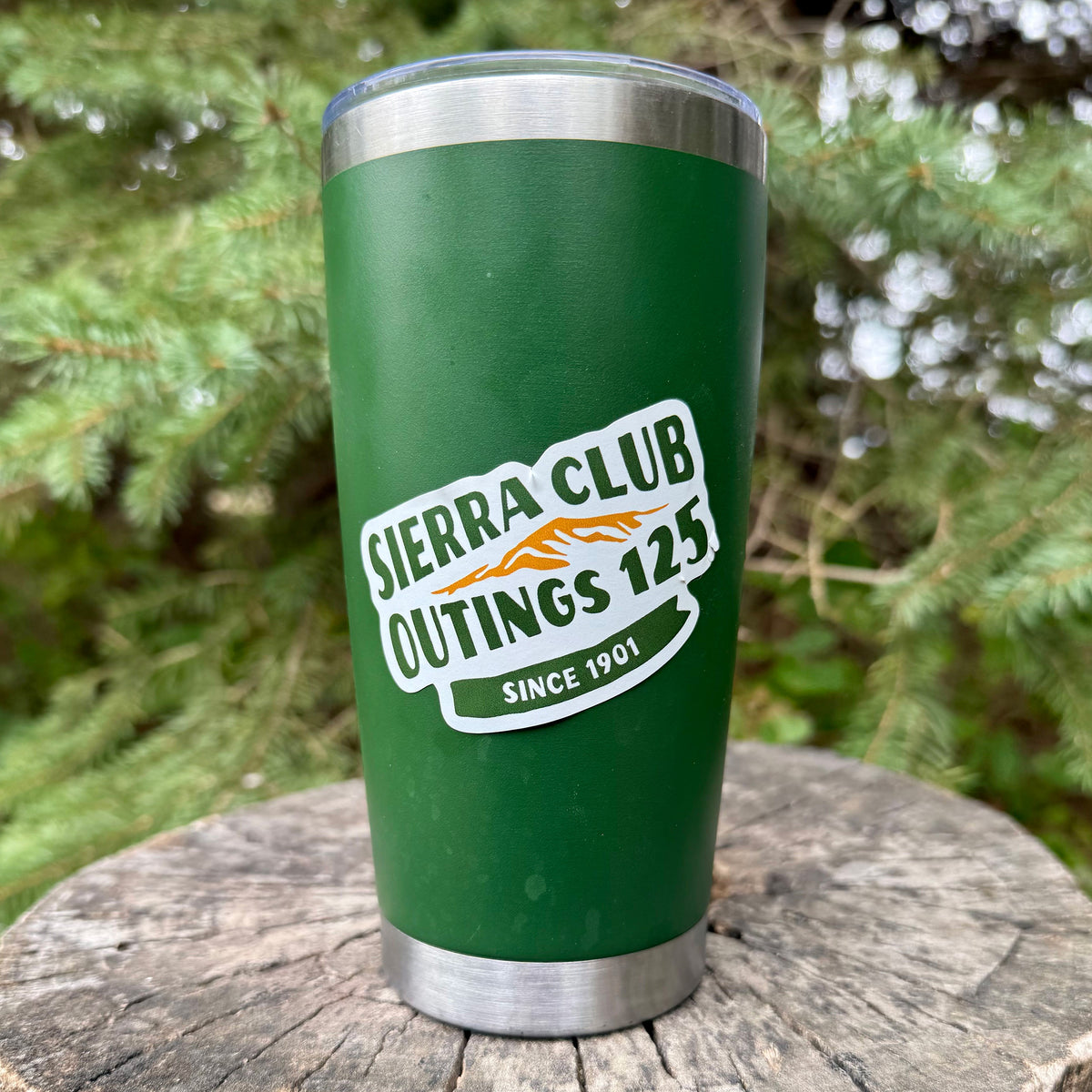 Sierra Club Anniversary Vinyl Sticker