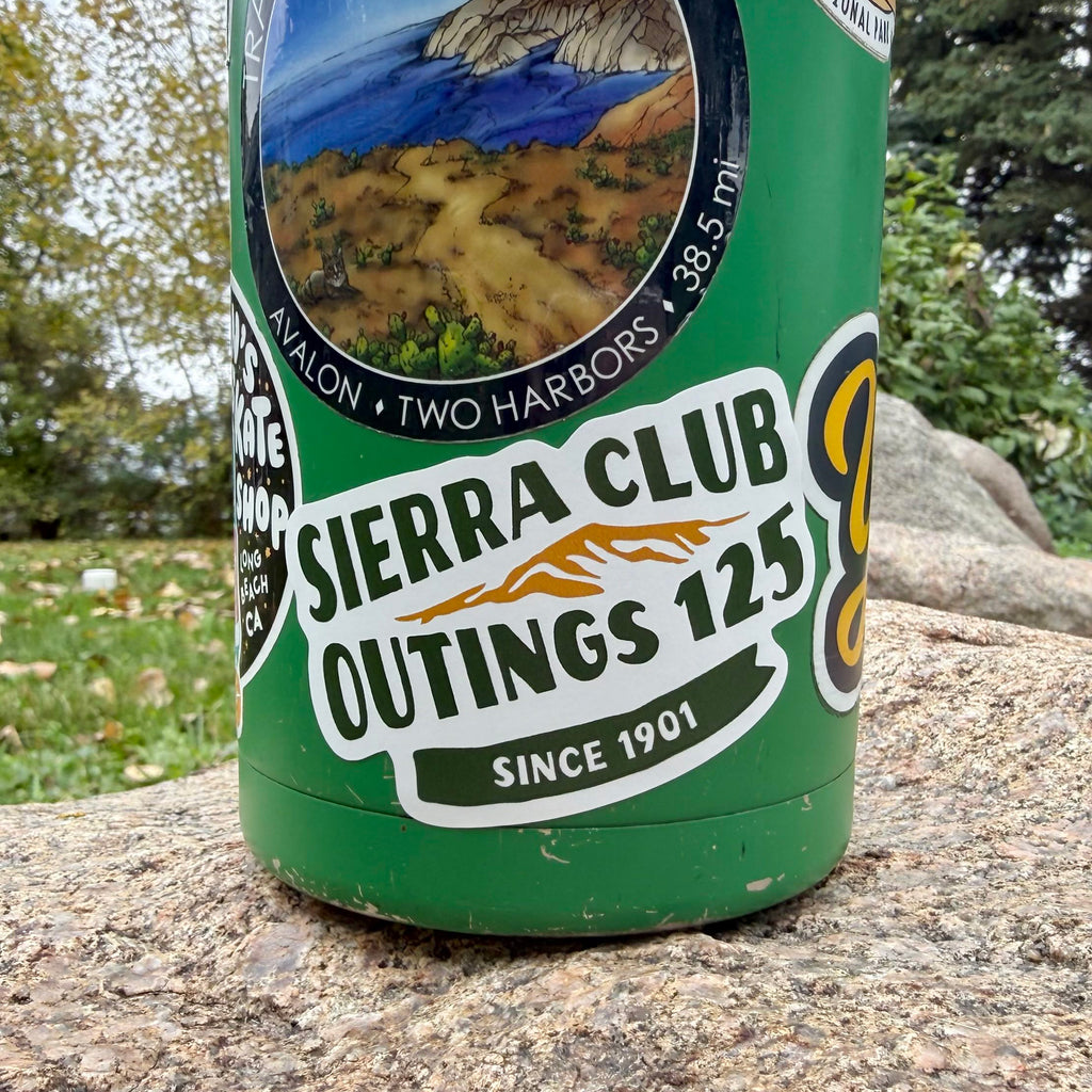 Sierra Club Anniversary Vinyl Sticker