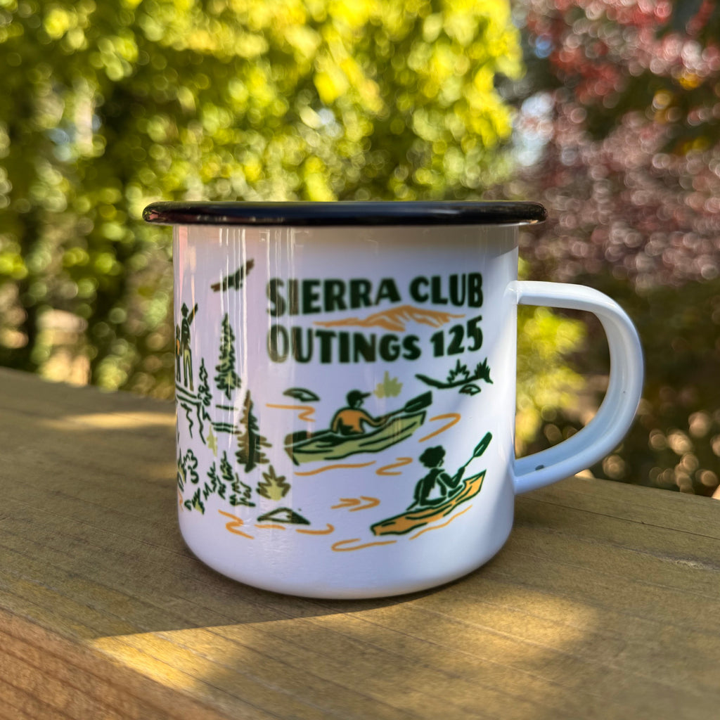 Sierra Club Outings Anniversary Camp Mug