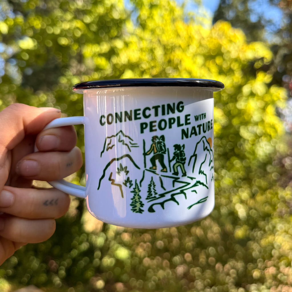 Sierra Club Outings Anniversary Camp Mug