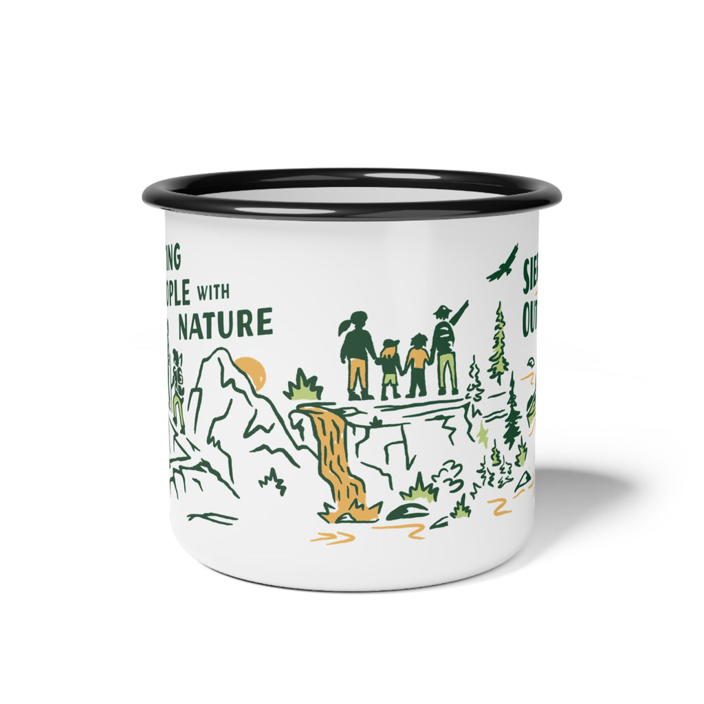 Sierra Club Outings Anniversary Camp Mug