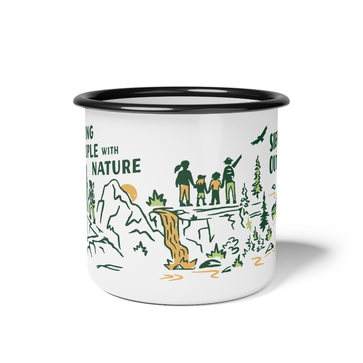 Sierra Club Outings Anniversary Camp Mug